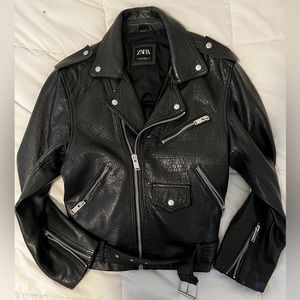 ZARA leather jacket, size 40
